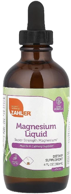 Zahler 잘러 액상 마그네슘 클로라이드 리퀴드 무맛 118ml, 1개 - 쿠팡