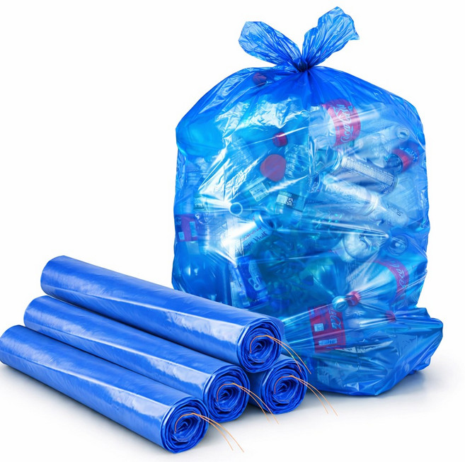 핸디데이 쓰레기봉투 청색 50매, 4개, 50L