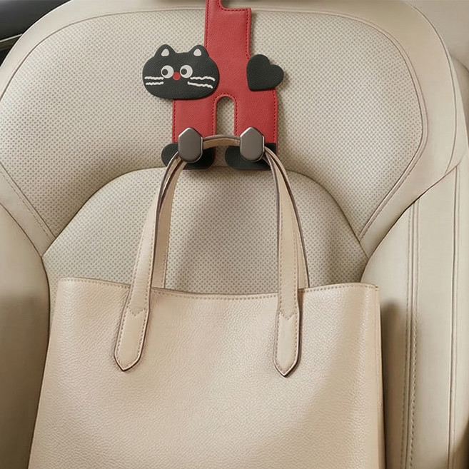 가죽 차량용 고리, 고양이, 1개