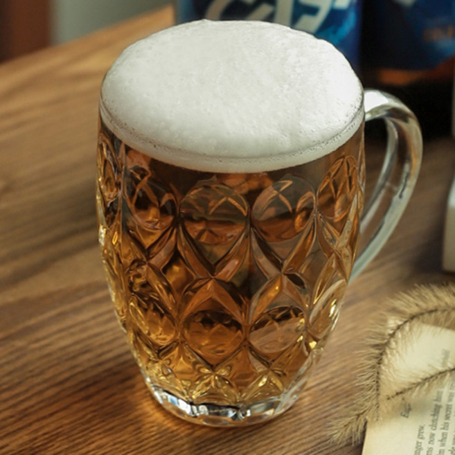 하이볼잔 하이볼 컵 위스키 에이드 맥주잔 뉴크 맥주컵 500ml 2개입