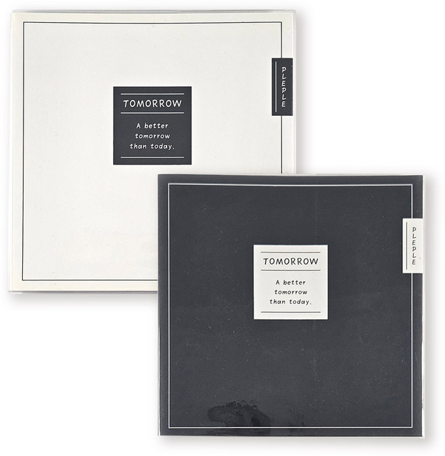 [플레플레] 투모로우 6개월 다이어리 (만년형), 3.각옵션, 2개