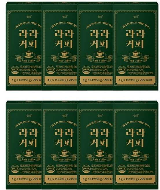 늘상 라라커피, 4g, 14개입, 8박스