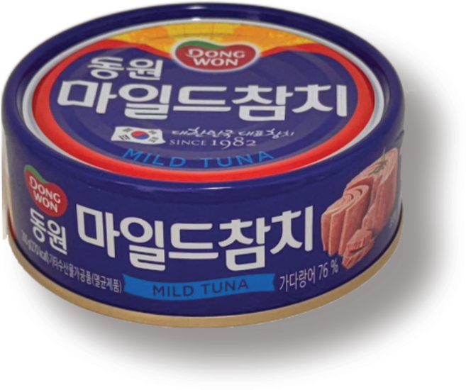 동원 마일드참치, 200g, 4개