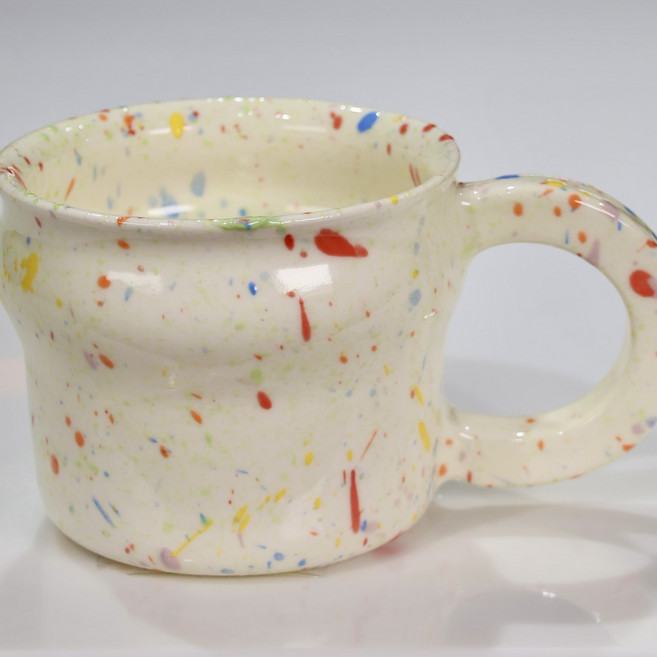 마블컵 도자기컵 머그 물감컵 집들이선물 350ml 수제컵 생일선물 그림같은 디자인 세라믹컵 특이한컵, 1개, 그린