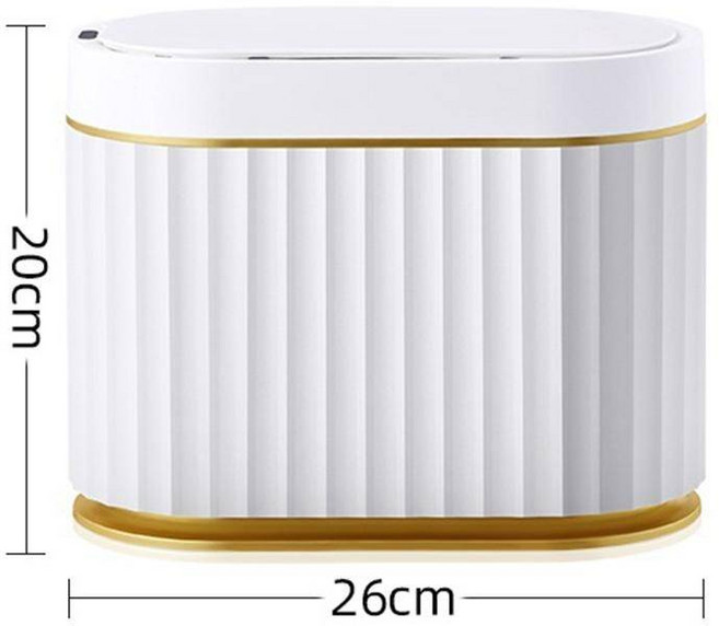 자동 센서 휴지통 쓰레기통 전자 스마트 가정용 변기 주방 욕실용 5L 7L 9L, 5L Gold
