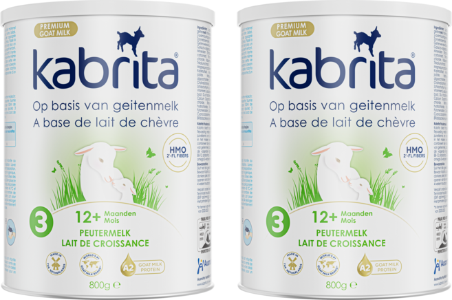 카브리타 프리미엄+ 산양 분유 3단계, 2개, 800g