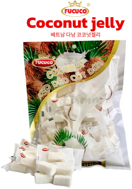 베트남 코코넛 젤리 FUCUCO COCONUT JELLY, 1개, 270g