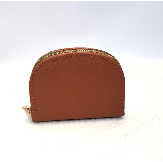 숑숑마녀 실물 귀여움 주의! 수납력 좋은 반달 2단 지갑 반달 가죽 지퍼 카드 동전지갑 3color 카드지갑 명함지갑