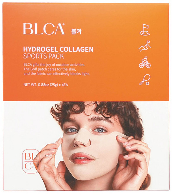 블록앤케어 하이드로겔 콜라겐 스포츠팩 4p, 1개