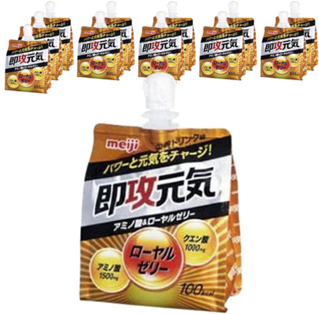 meiji 明治 即攻元氣 胺基酸 & 蜂王乳能量飲口味, 180g, 12個