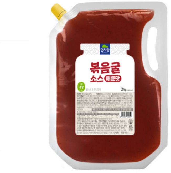 면사랑 볶음 굴소스 매운맛, 1개, 1ml