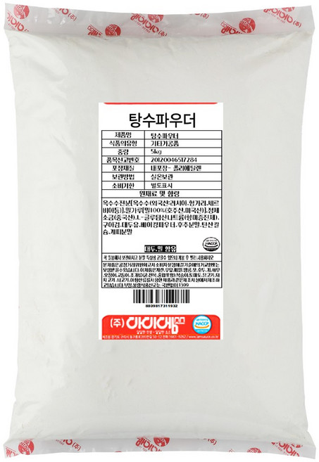 아이엠소스 탕수육파우더 대용량 전문점용, 5kg, 1개