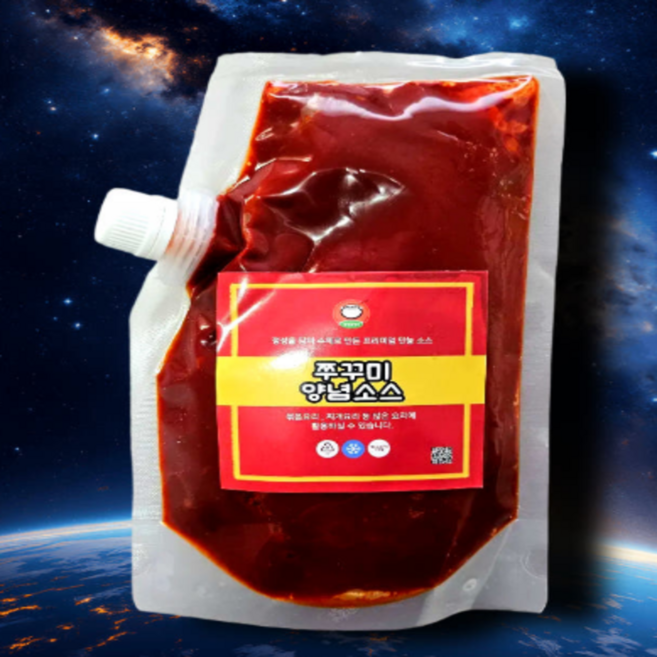 [남양주맛집]삼청골명가더수제비 만능 쭈꾸미 양념소스 매콤한맛, 1개, 500ml