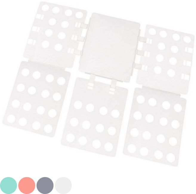 케이디리빙 빨래개기 정리 옷개기 옷접기 판, 화이트, 1개