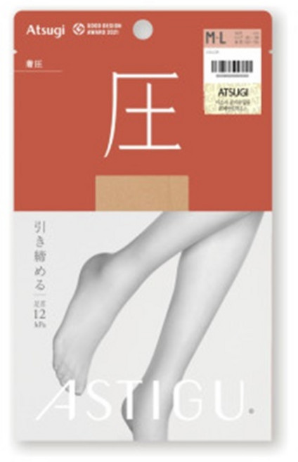 아츠기 데일리 압박 스타킹 30D (FP6892_AP6002) 깨끗하고 균일한 표현력