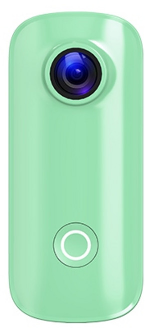 SJCAM C100 4K升級版 高清WIFI 防水磁吸式微型攝影機/迷你相機, 綠色