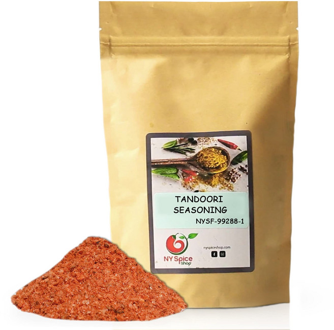 탄두리 마살라 시즈닝 – 1파운드 탄두리 마살라 파우더 - NY Spice Shop Tandoori Masala- Tandoori Glory- Indian Masala Spice, 1개, 453.59g