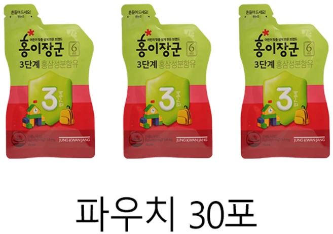 정관장 홍이장군 3단계 어린이홍삼, 600ml, 1개 - 쿠팡