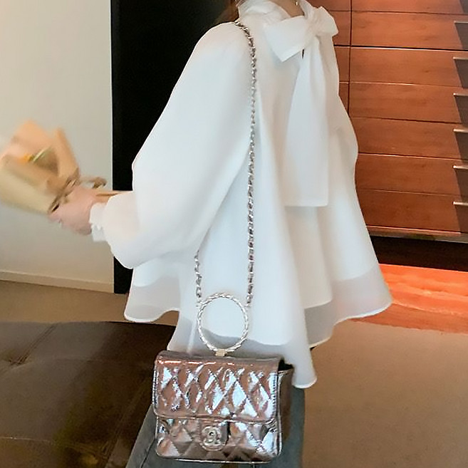 로렌미 폴링 컬렉션 긴팔 블라우스 S250826FW-1