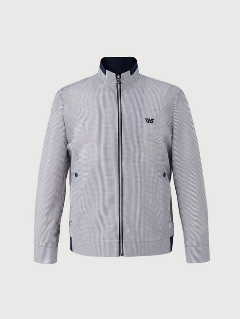 인디안 남성용 니트 배색 골프 점퍼 MIGCL3M3321