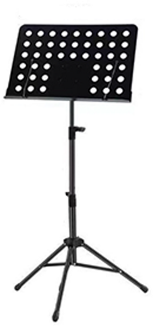 까마느 악보대 보면대 휴대용 악보 거치대 스탠드, 블랙, 1개