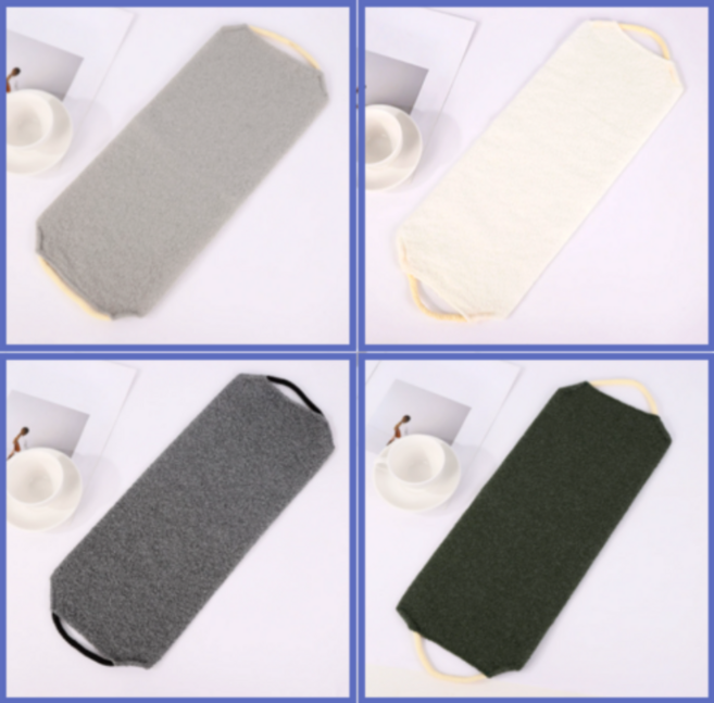 단디담은 고탄력 양면 스크럽 등밀이 타올, 1개, 1개입, 아이보리