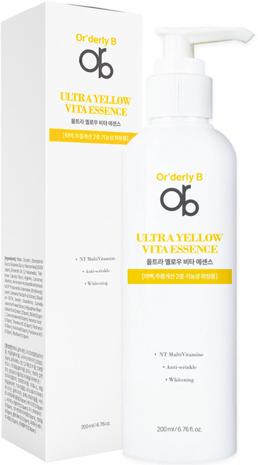 ORB 울트라 옐로우 비타민 에센스, 1개, 200ml