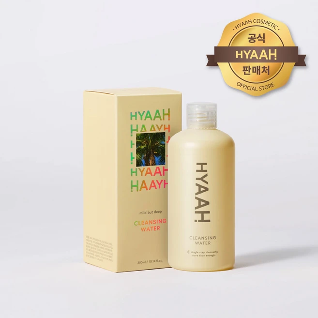 히야 내츄럴 87 마일드 벗 딥 클렌징 워터, 1개, 300ml - 쿠팡