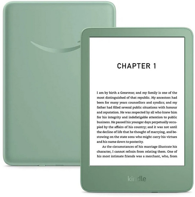 New 아마존 킨들 11세대 이북리더기 e북리더기 16GB, Matcha