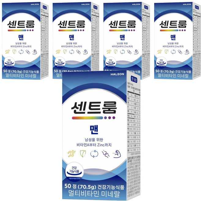 센트룸 포맨 멀티비타민 미네랄, 50정, 5개