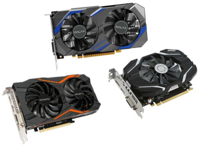 (랜덤) 지포스 GTX1050 Ti OC D5 4GB A/S6개월 (중고제품)