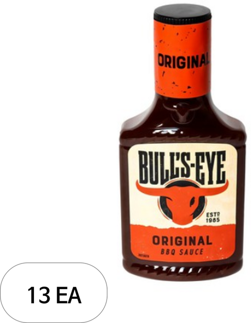 불스아이 BBQ 소스, 355g, 13개