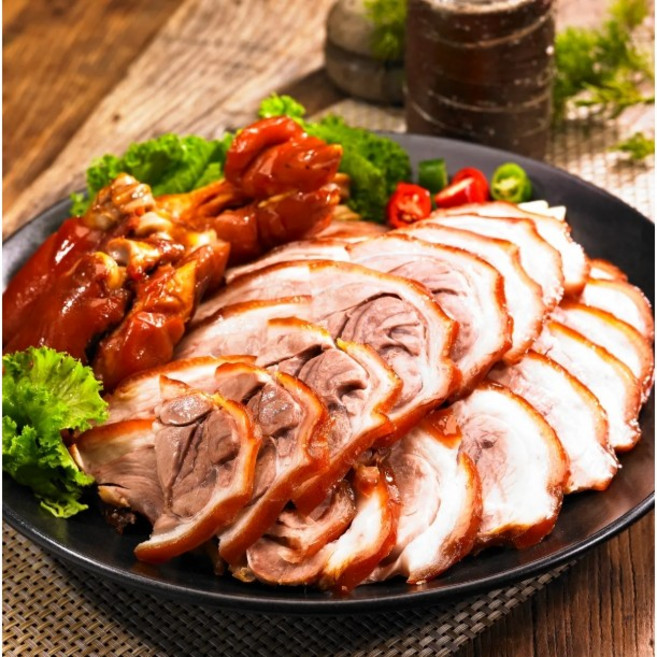 맛족코 순살족발 앞다리 국내산 뼈없는 족발 안주 야식 집들이 밀키트, 1개, 200g