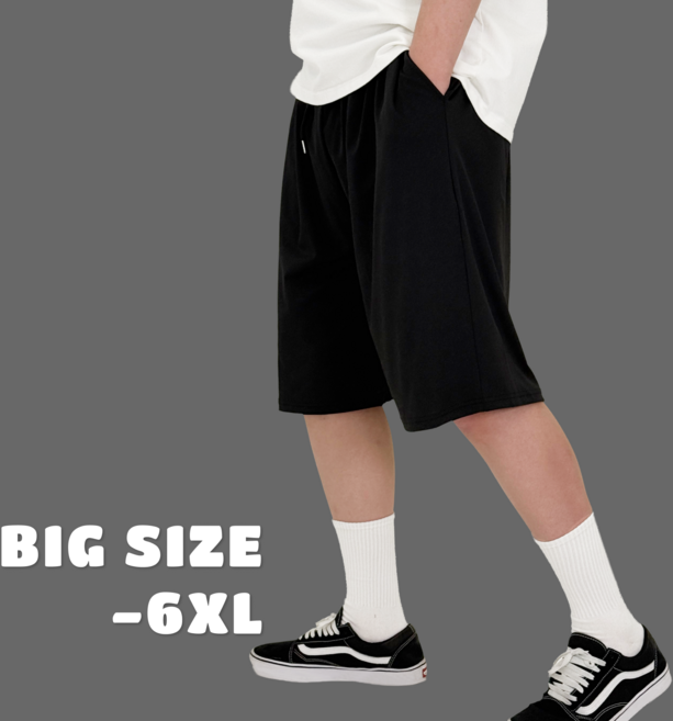 [2XL-6XL] 비크네 빅사이즈 와이드 반바지