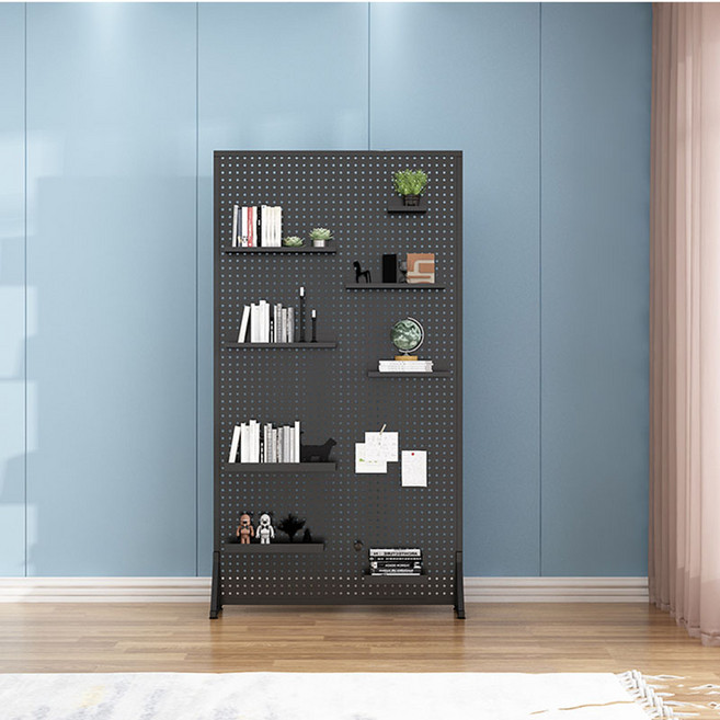 FONOW 파티션 가벽파티 탈부착이 가능한 실내동굴 칸막이 이동식 공간분리벽, A블랙120x60cm