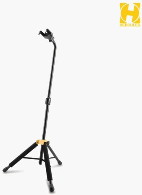 허큘레스 HERCULES 기타스탠드 GS414B PLUS 오토그립, GS414B PLUS (검정색), 1개