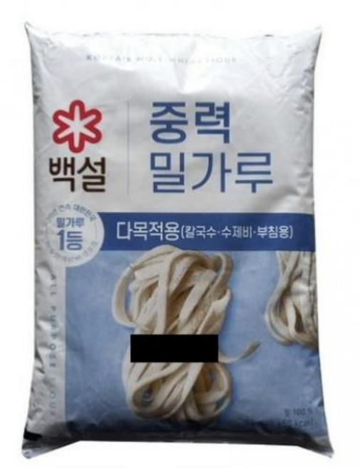 중력 1등밀가루 CJ 실온, 3kg, 1개