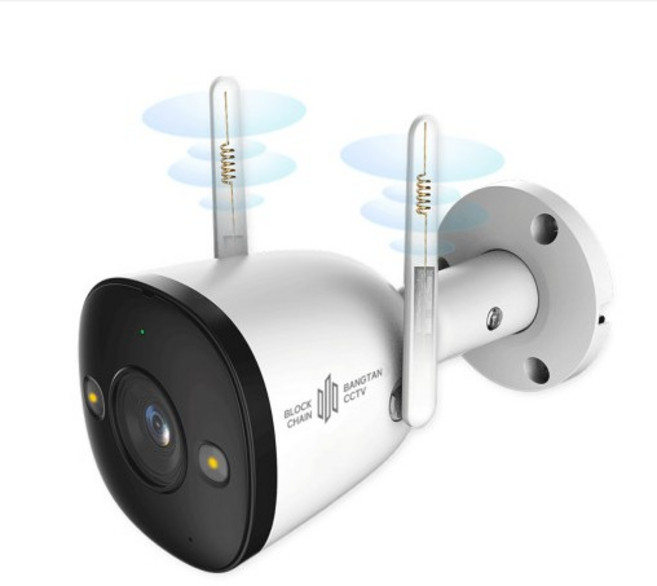 가정용 현관문 cctv 홈캠 스마트폰 무선소형 방탄 4000, 1개