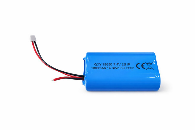 QXY 7.4V 2S1P 2000mAh 鋰電池, 1個, 加購原廠替換電池一組【2000mAH】