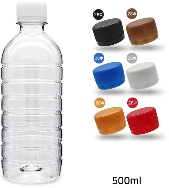 MIR 생수공병 원형 500ml (147개), 블루, 1개