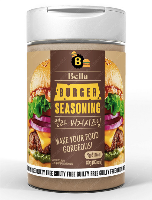 벨라 제로 햄버거 시즈닝 80g, 1개