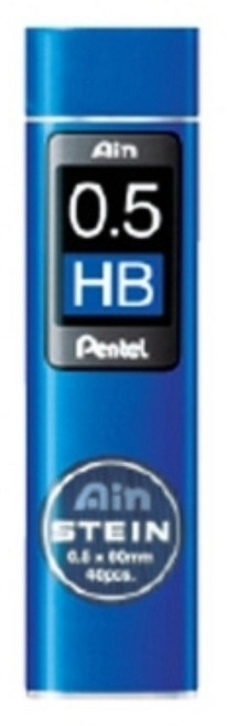 펜텔 아인 샤프심 슈타인 0.5mm 0.7mm 0.9mm 심굵기 농도별 H HB B 2B 고강도 샤프리필, 0.7 mm, B