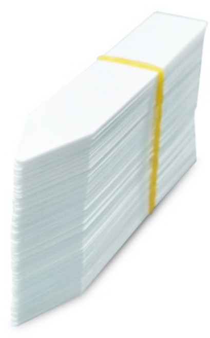 일자형 식별표 라벨 100개 . 식물 화분 수목 꽃 표찰 이름표