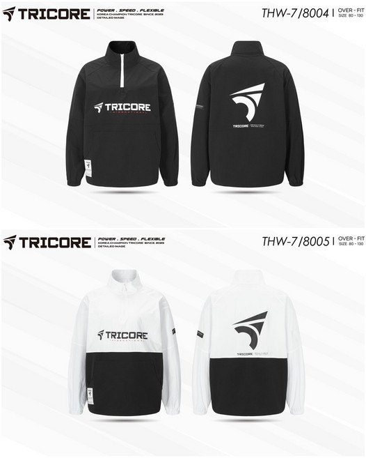[Tricore] 트리코어 2025 바람막이 & 아노락바람막이 THW-7/8004 & THW-7/8005 배드민턴&탁구&스쿼시&테니스&볼링&스포츠&라온스포츠