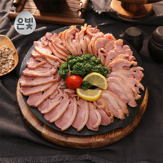 오곡 연자육 훈제오리, 10개, 150g