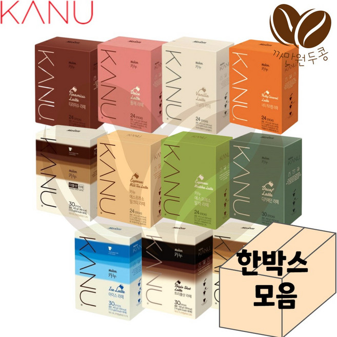 카누 24T 6, 밀크티라떼24TX6곽, 24개입, 17.3g