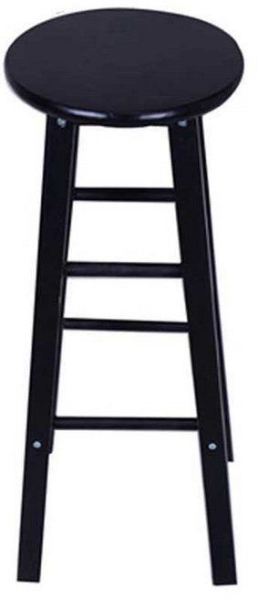 스탠드의자 높은스툴 바스툴 바텐더 홈바 주방 45cm (화이트), 23)80cm 월넛, 1개