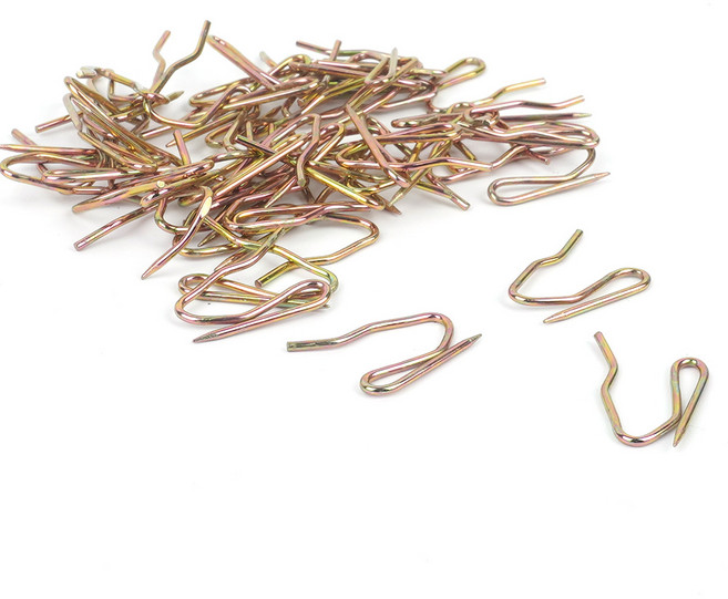 상세정보참조 금속 커튼핀 50개 커튼고리 커텐핀 커텐고리 커튼레일, 혼합색상