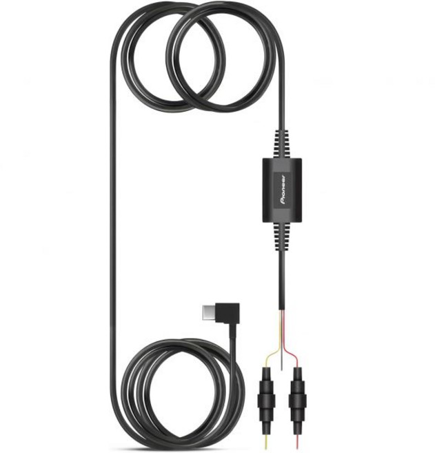 선구적인 VREC-Z820DC 듀얼 블랙박스 전후방 카메라 - 프리미엄 4K 카메라 AI-ISP 스타비스 야간 투시 139도 와이드 렌즈 ADAS 안전 알림 GPS 내장 충격, RD-HWK300 Hardwire Kit