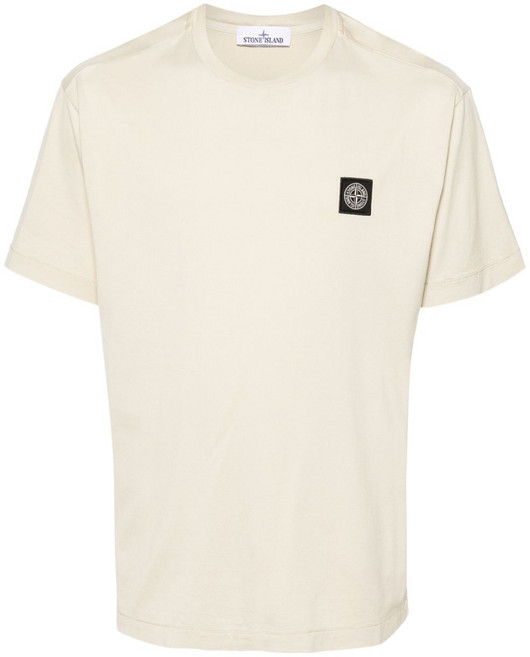 스톤 아일랜드 컴퍼스 패치 티셔츠
